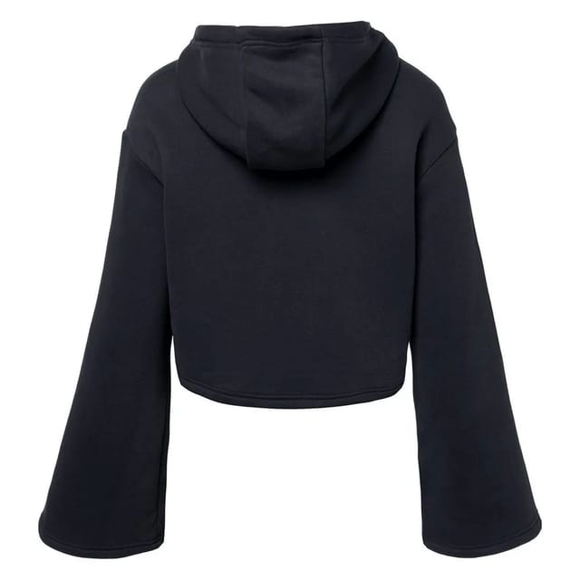 Iguana Iguana Women's Pirumo Crop Hoodie in Black - 2