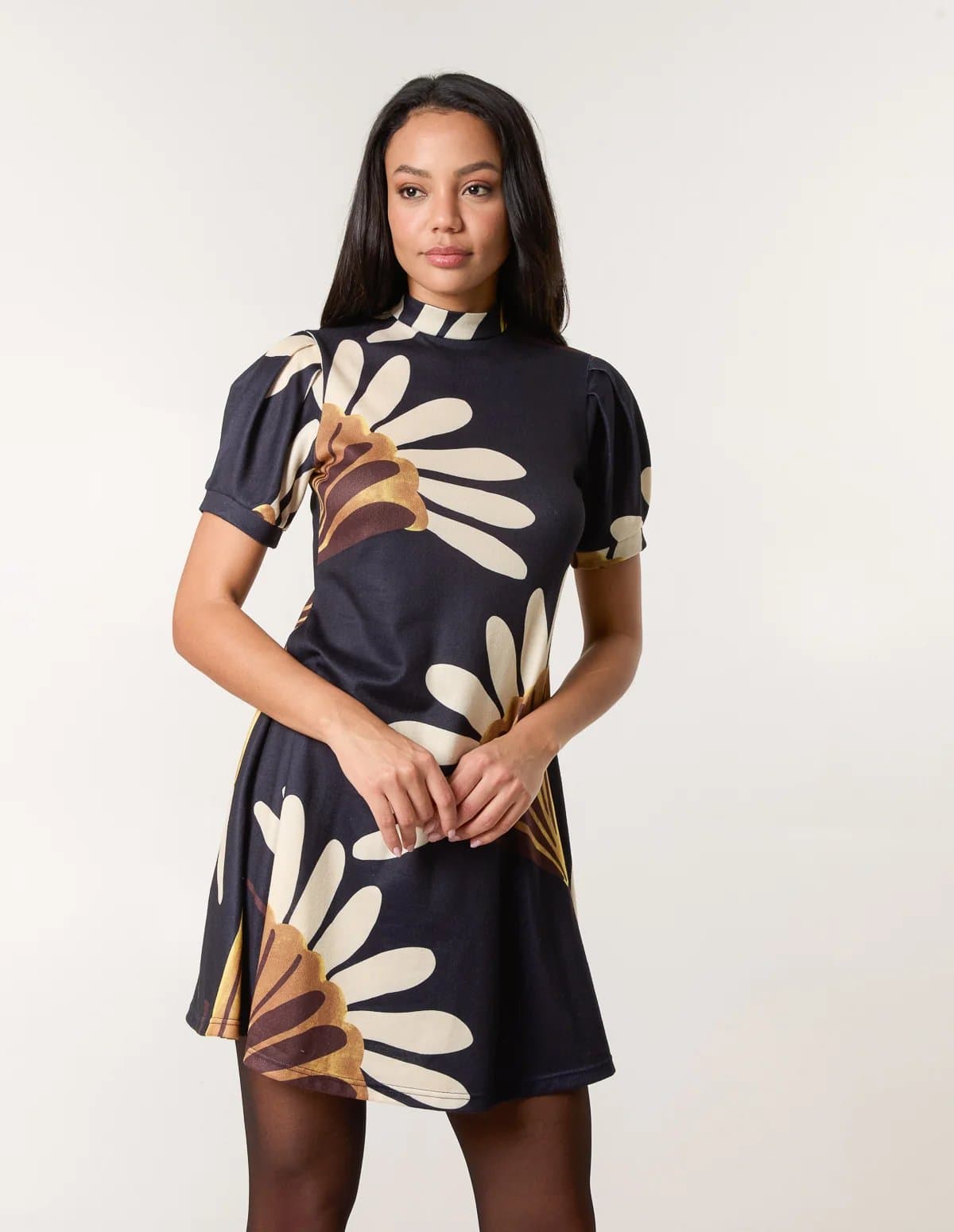 Blue Vanilla Smock Dress