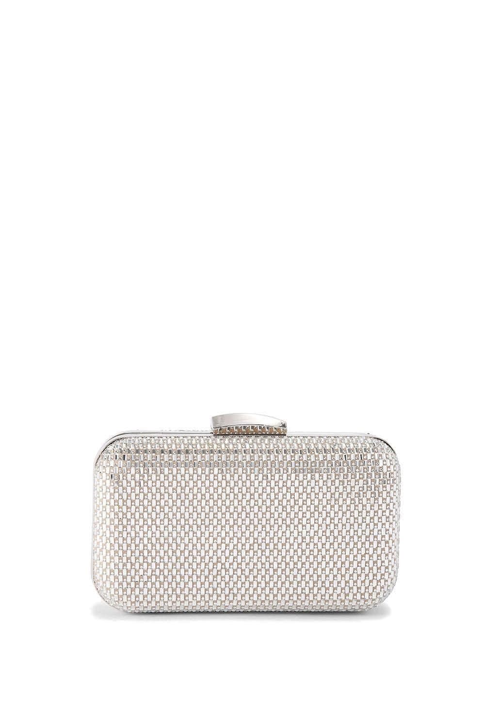 Miss KG Miss KG Women's 'Fleur Box' Bag in Silver