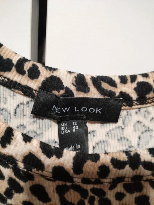 New Look Leopard print vest s12
