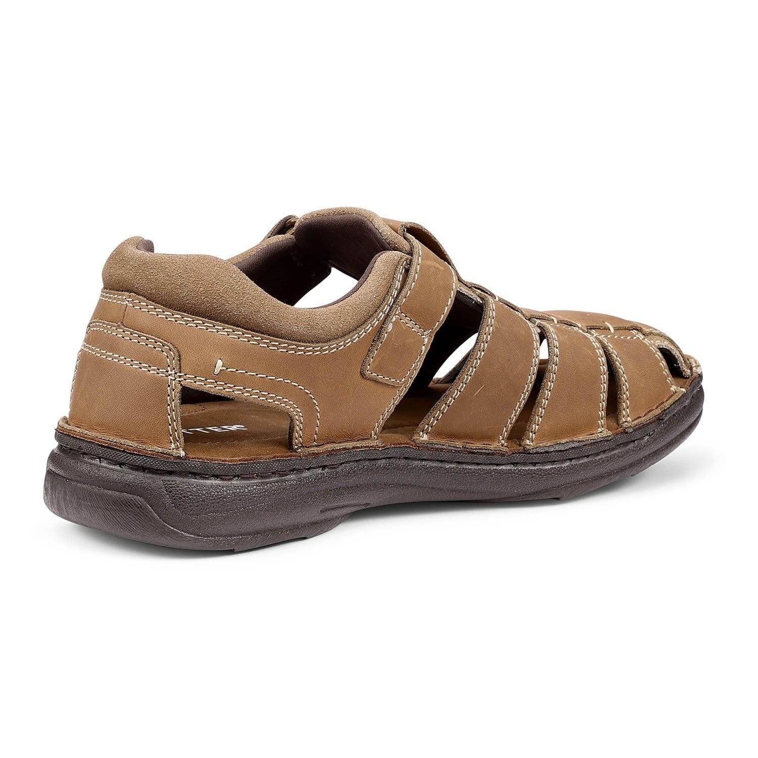 Hotter Hotter Men's 'Dock II' Fisherman Sandals in Taupe - 4