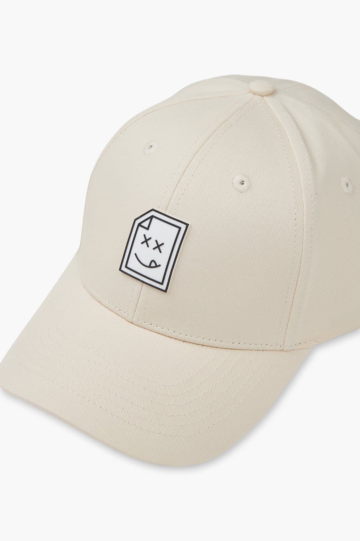 Original Creator Original Creator Men's Smiley_404 Cap in Off-White