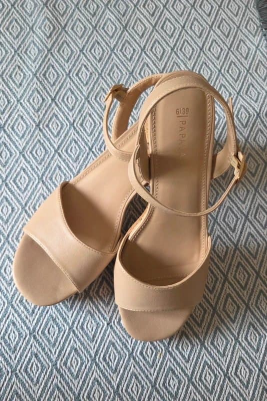Matalan Beige Cork Heels