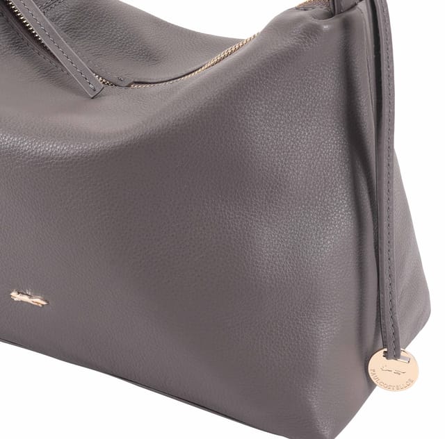 Paul Costelloe Paul Costelloe Women's Mahuida Leather Multi Way Bag in Taupe - 2