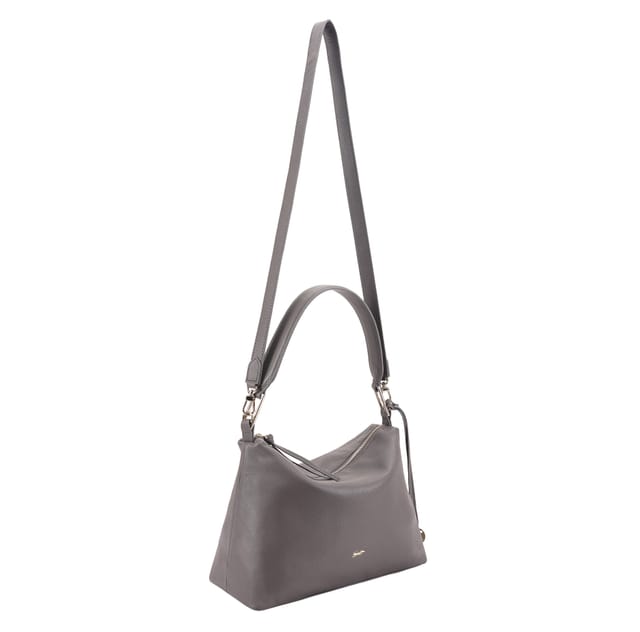 Paul Costelloe Paul Costelloe Women's Mahuida Leather Multi Way Bag in Taupe - 3