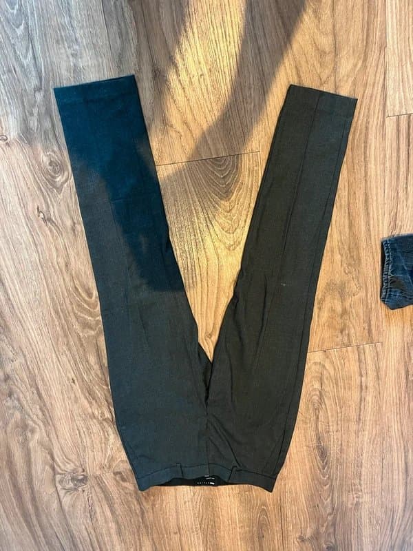ASOS Design Medium grey slim fit smart suit trousers