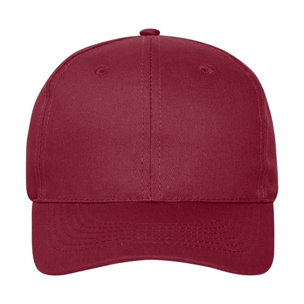 Myrtle Beach Myrtle Beach Men's 6 Panel Cotton Baseball Cap in Burgundy