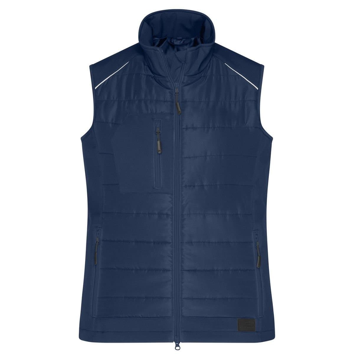 James and Nicholson James and Nicholson Women's Hybrid Gilet in Navy