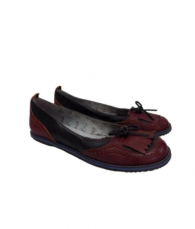 Axel & Rose Made In Spain Shoes UK 7.5 EU 41 Womens Flat Fringe Leather Loafers Axel & Rose