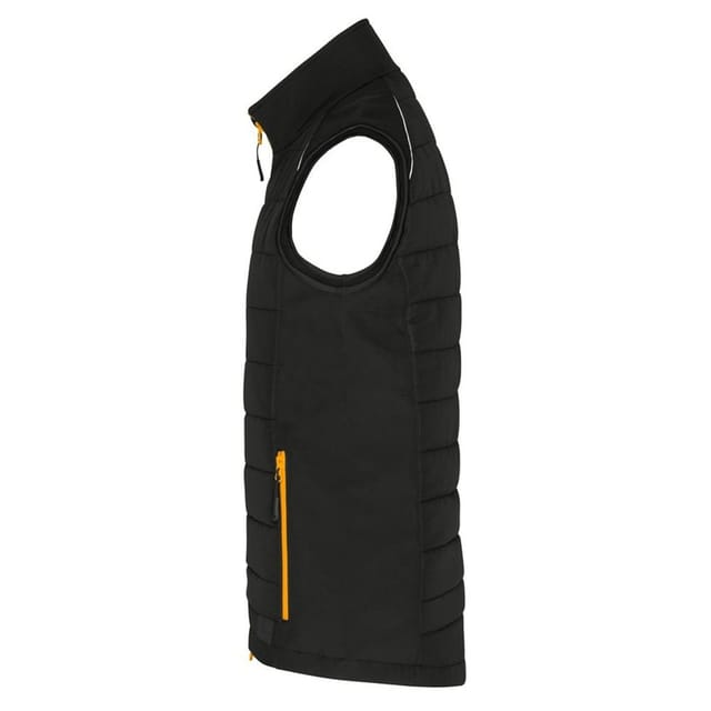 James and Nicholson James and Nicholson Men's Hybrid Gilet in True Black - 3