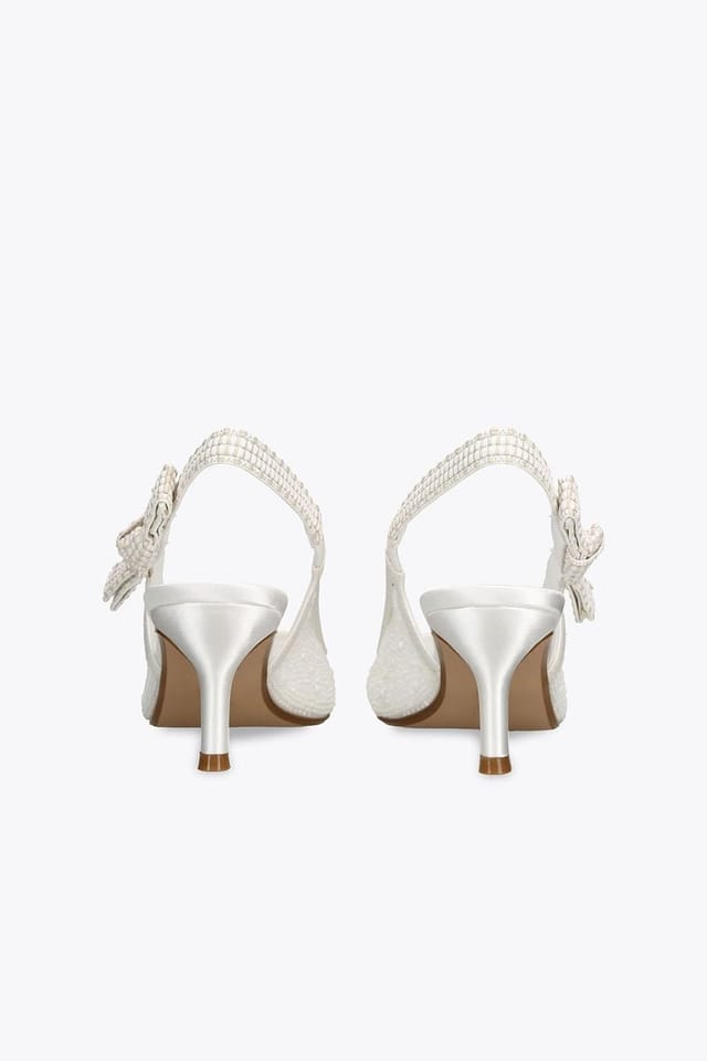 Steve Madden STEVE MADDEN Women's 'Ensemble Pearl' Heels in White - 3