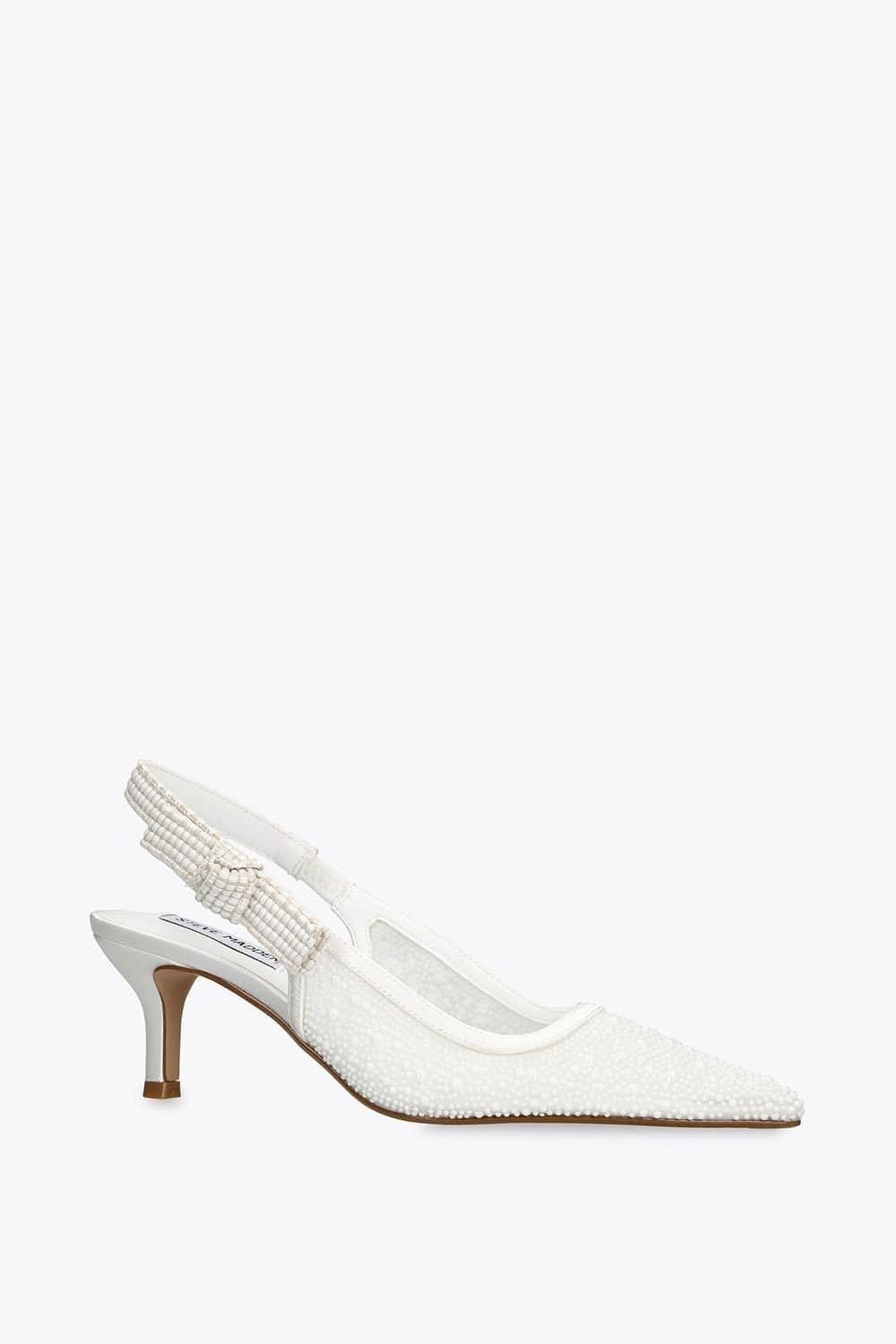 Steve Madden STEVE MADDEN Women's 'Ensemble Pearl' Heels in White - 4