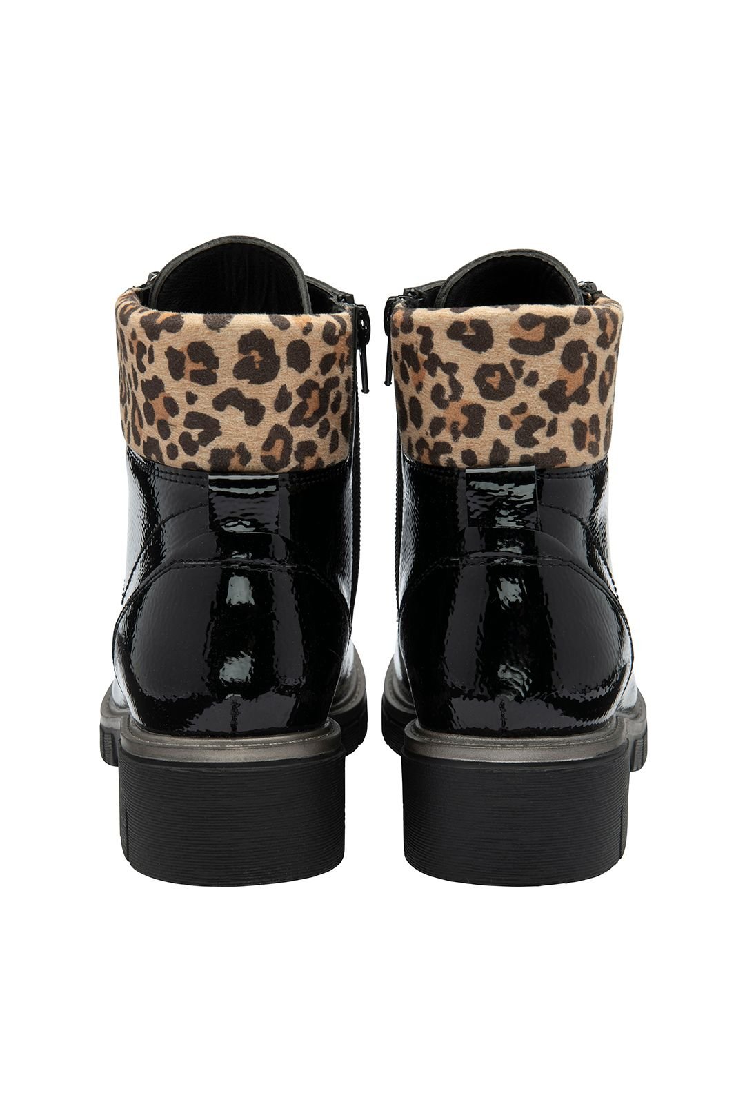 Lotus Lotus Women's 'Charleston' Patent Ankle Boots in Black - 3