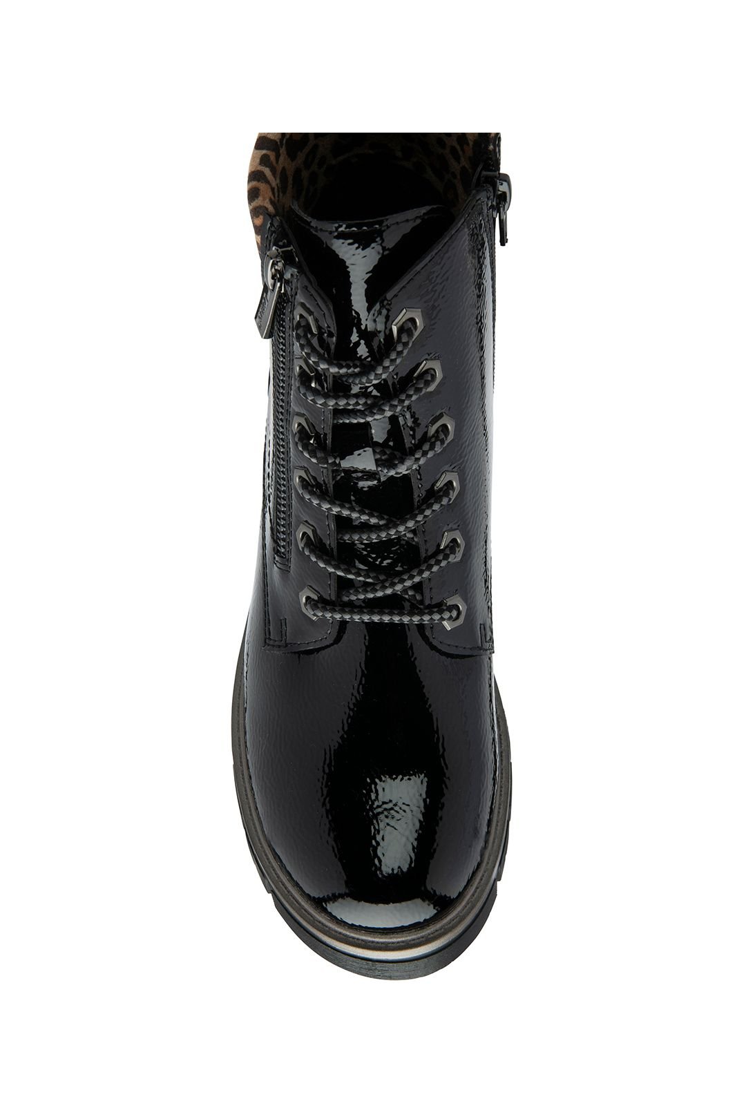 Lotus Lotus Women's 'Charleston' Patent Ankle Boots in Black - 4