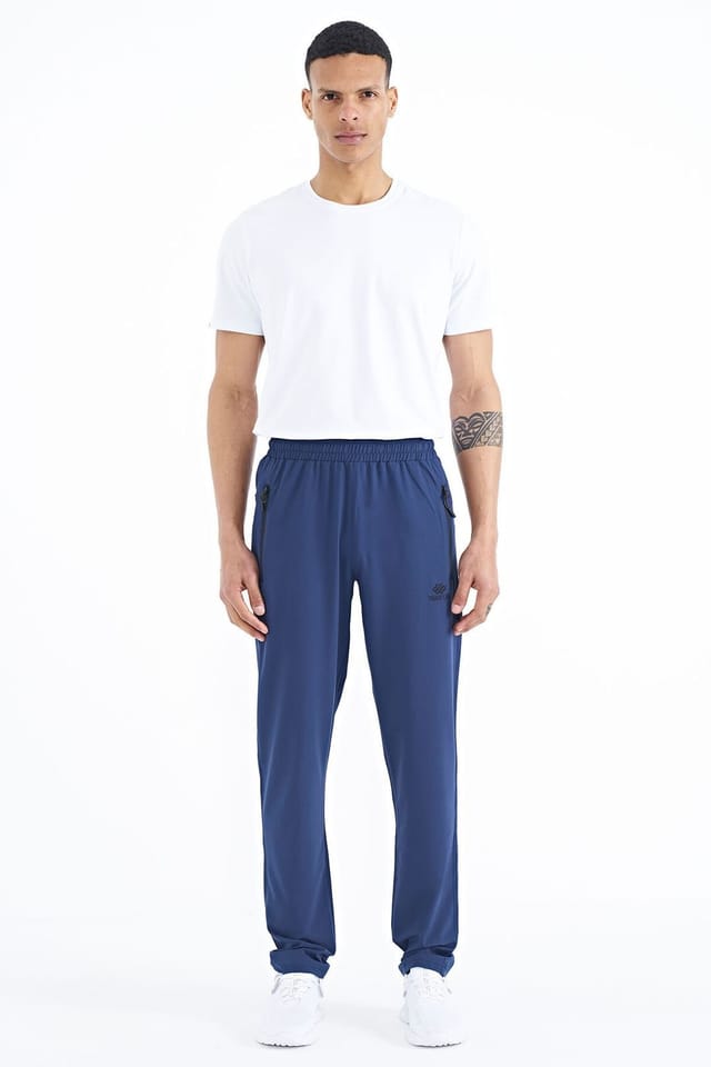 Tommy Life Tommy Life Men's Straight-Leg Pull-On Sweatpants in Navy - 2