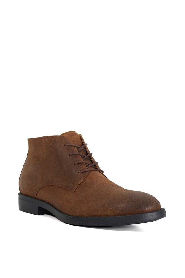 Dune London Dune London Men's 'Sainty' Suede Casual Boots in Brown - 2