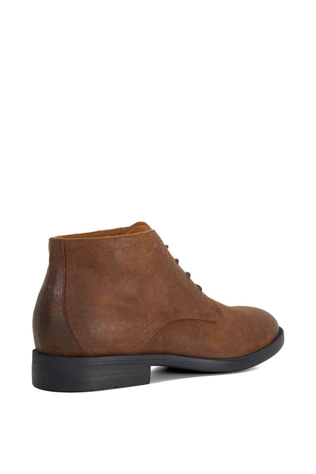 Dune London Dune London Men's 'Sainty' Suede Casual Boots in Brown - 3