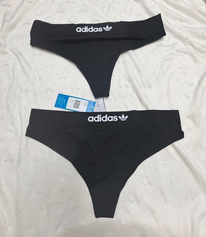 adidas New Adidas womens 2 pack thongs size 20-22 XL ladies underwear sports pants briefs gf gift idea