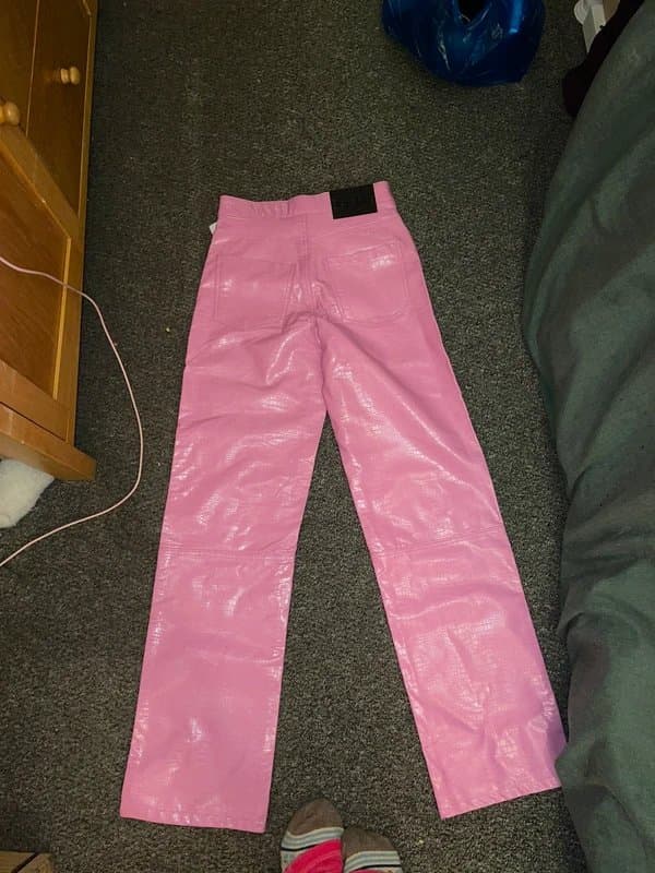 Bershka Bershka pink pants
