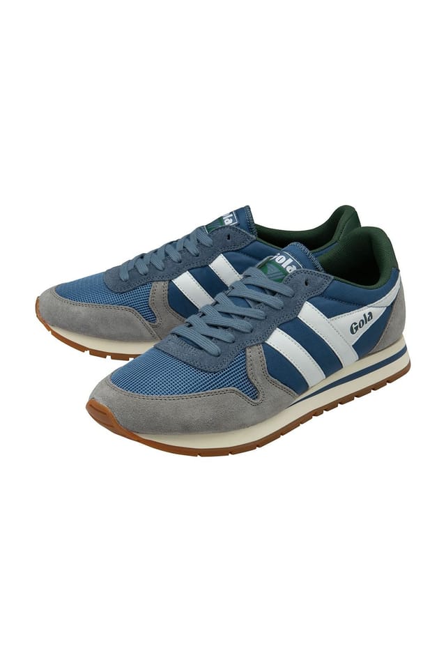 Gola Classics Gola Classics Men's 'Daytona ' Nylon Lace-Up Trainers in Dark Blue - 3