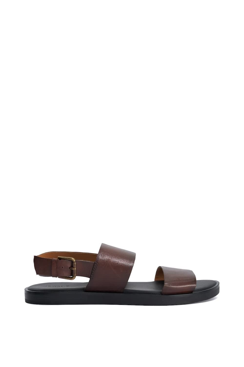 Dune London Dune London Men's 'Issac' Leather Sandals in Brown