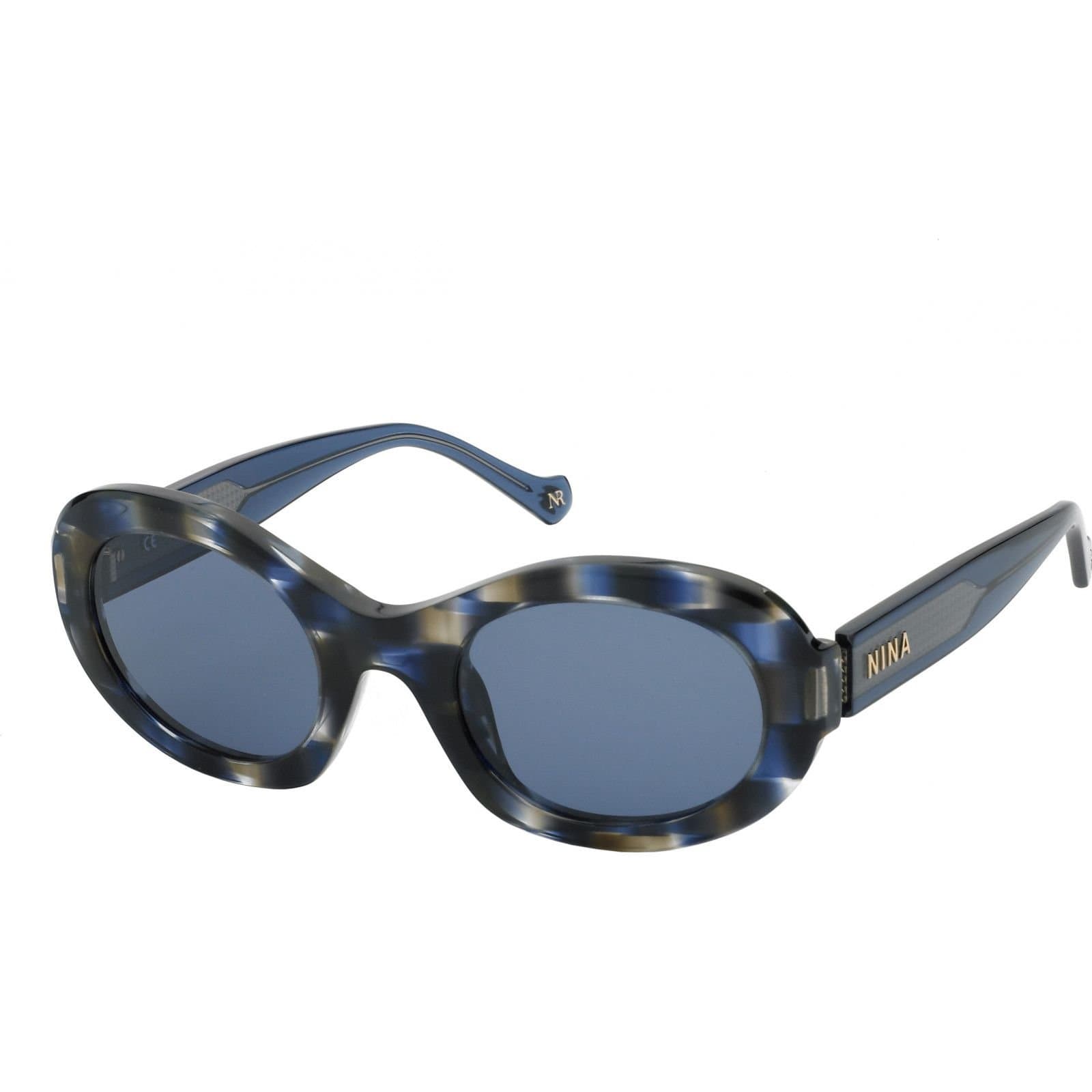 Nina Ricci Nina Ricci Blue Round/Oval Sunglasses
