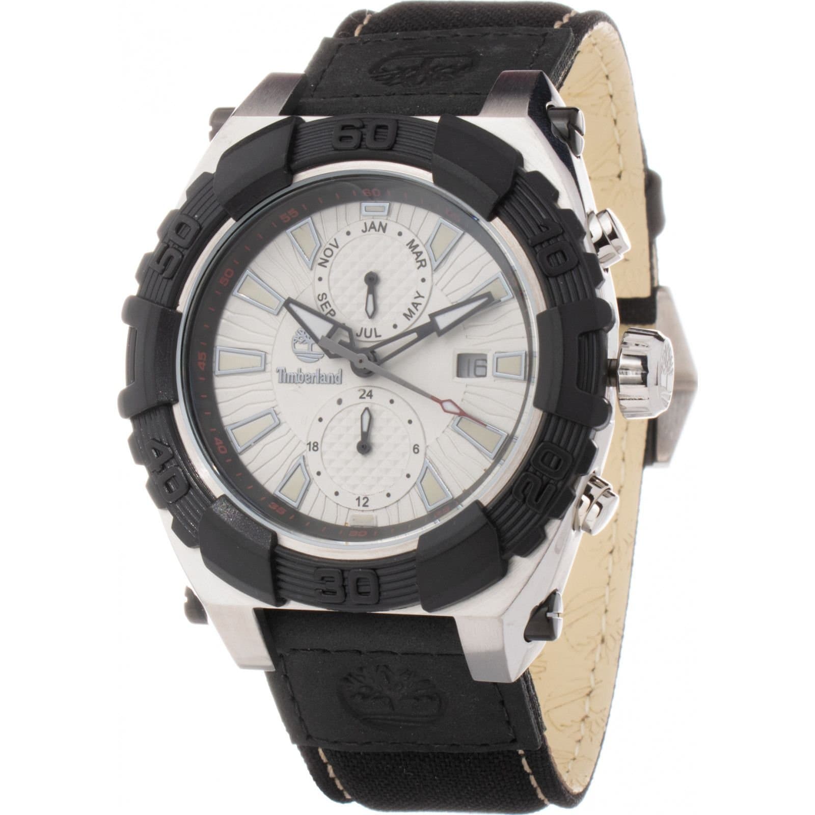 Timberland Timberland Men's TBL133317JS-11NNN 45mm Quartz Watch in Black