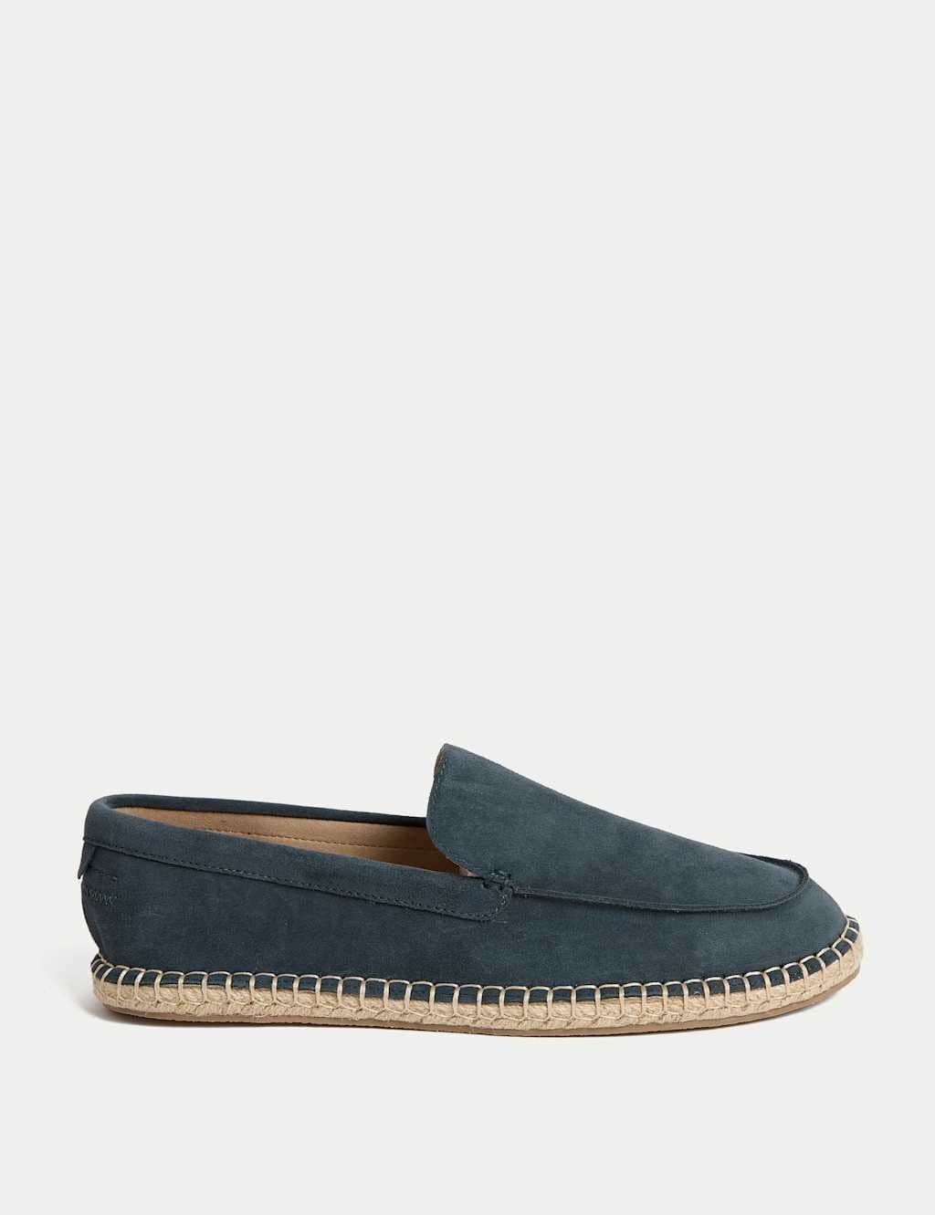 Marks & Spencer M&S Suede Slip-On Espadrille Loafers Blue
