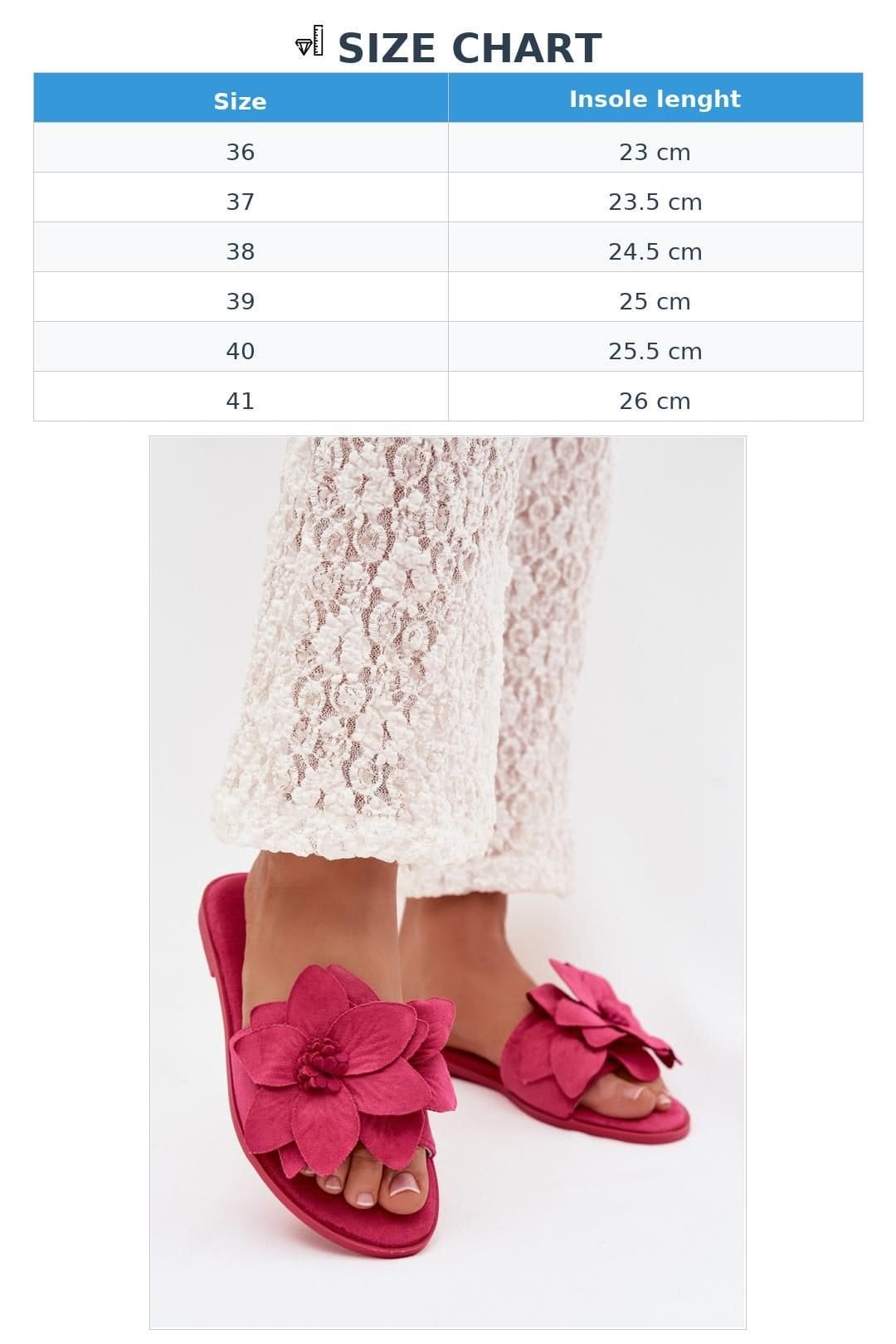 Love Lace Love Lace Women's Suede Flower Strap Flat Flip Flops for Summer Comfort Everyday in Pink - 4
