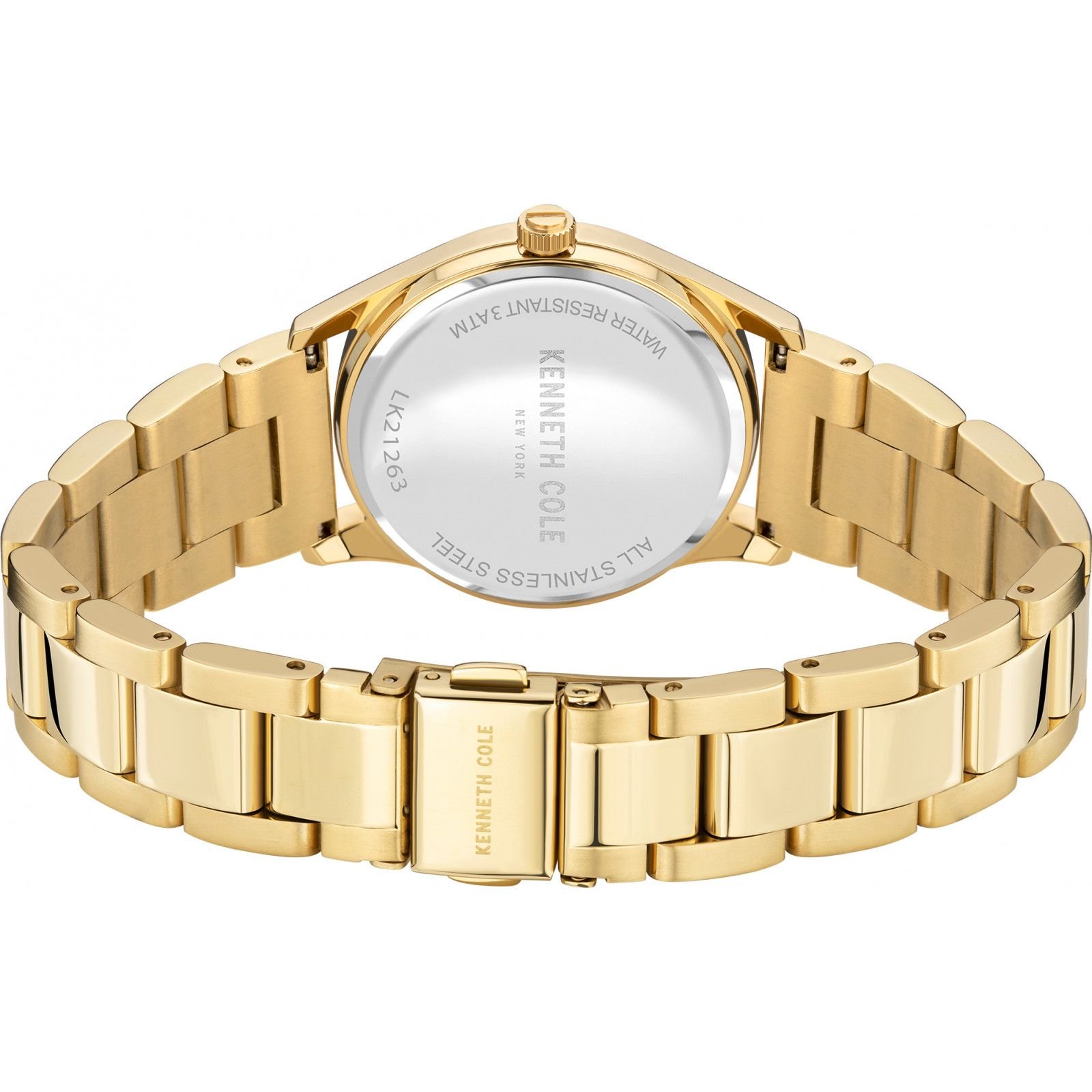 Kenneth Cole Kenneth Cole Women's KCWLK2126303 Classic 34mm Quartz Watch in Gold - 2