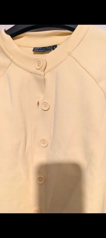 ASOS Butter yellow cardigan
