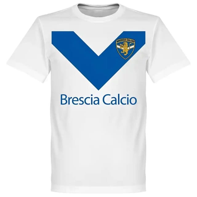 Brescia Brescia Men's Roberto Baggio Team T-Shirt in White - 3