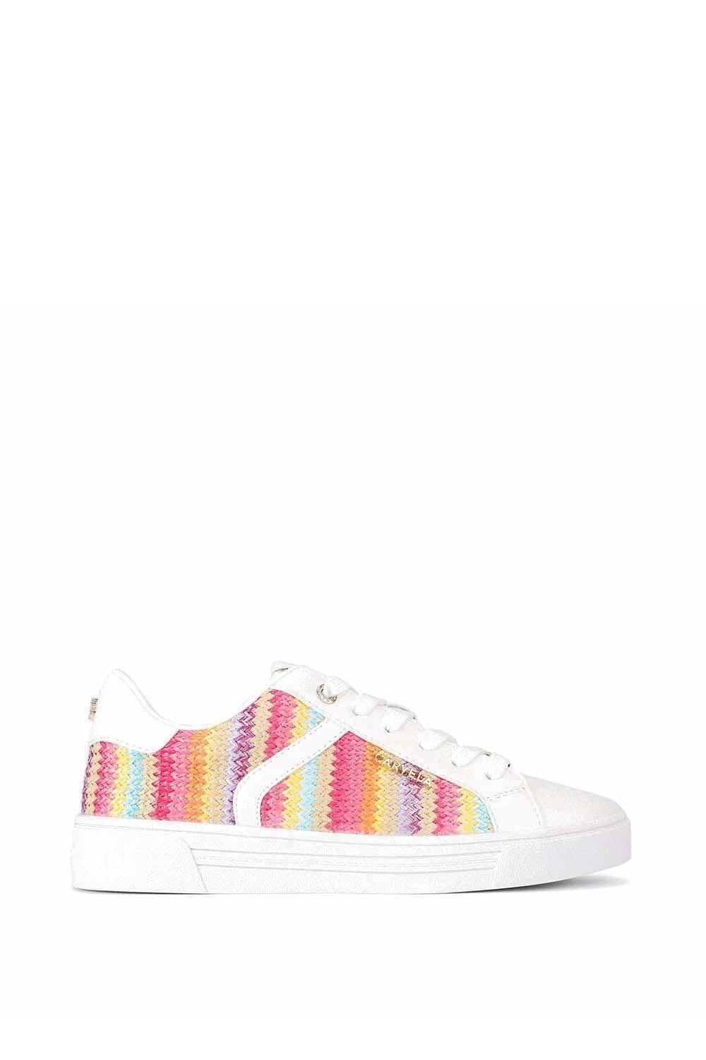 Carvela Carvela Women's 'Daze Stripe' Fabric Trainers