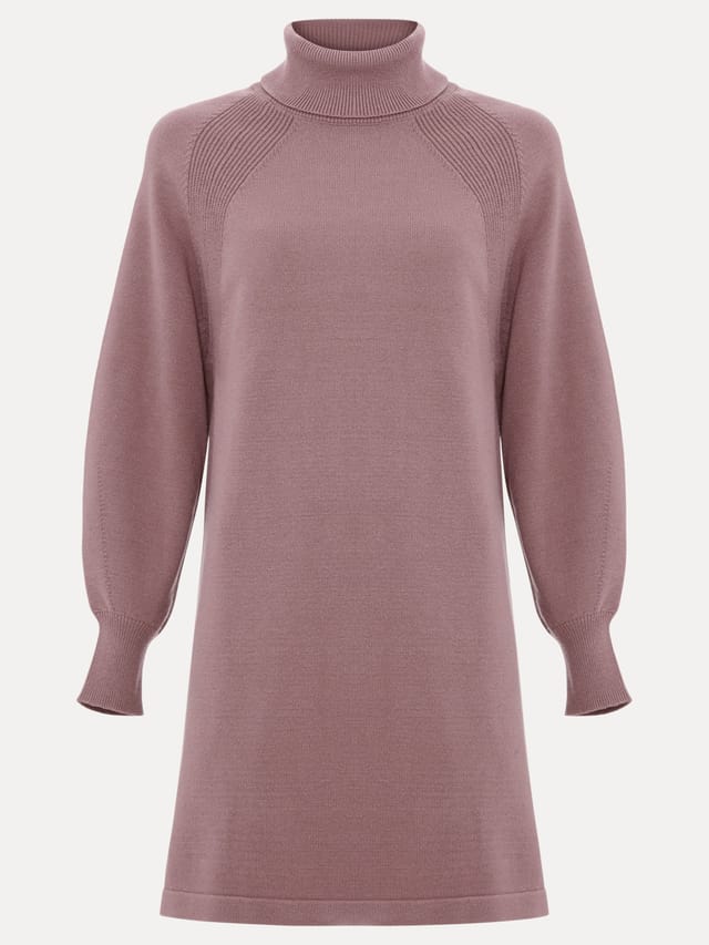 Phase Eight Phase Eight Women's Ellie Knit Jumper Dress in Cream - 2