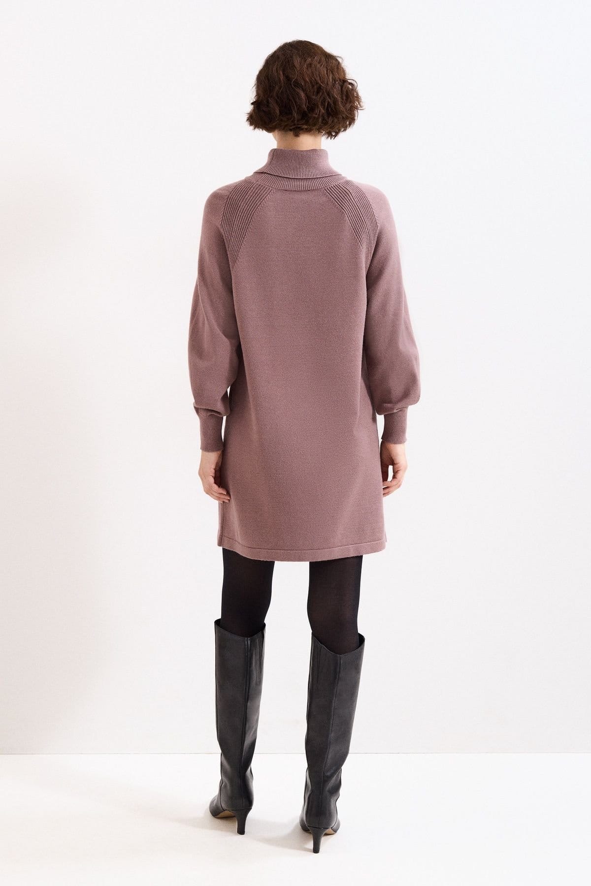 Phase Eight Phase Eight Women's Ellie Knit Jumper Dress in Cream - 4