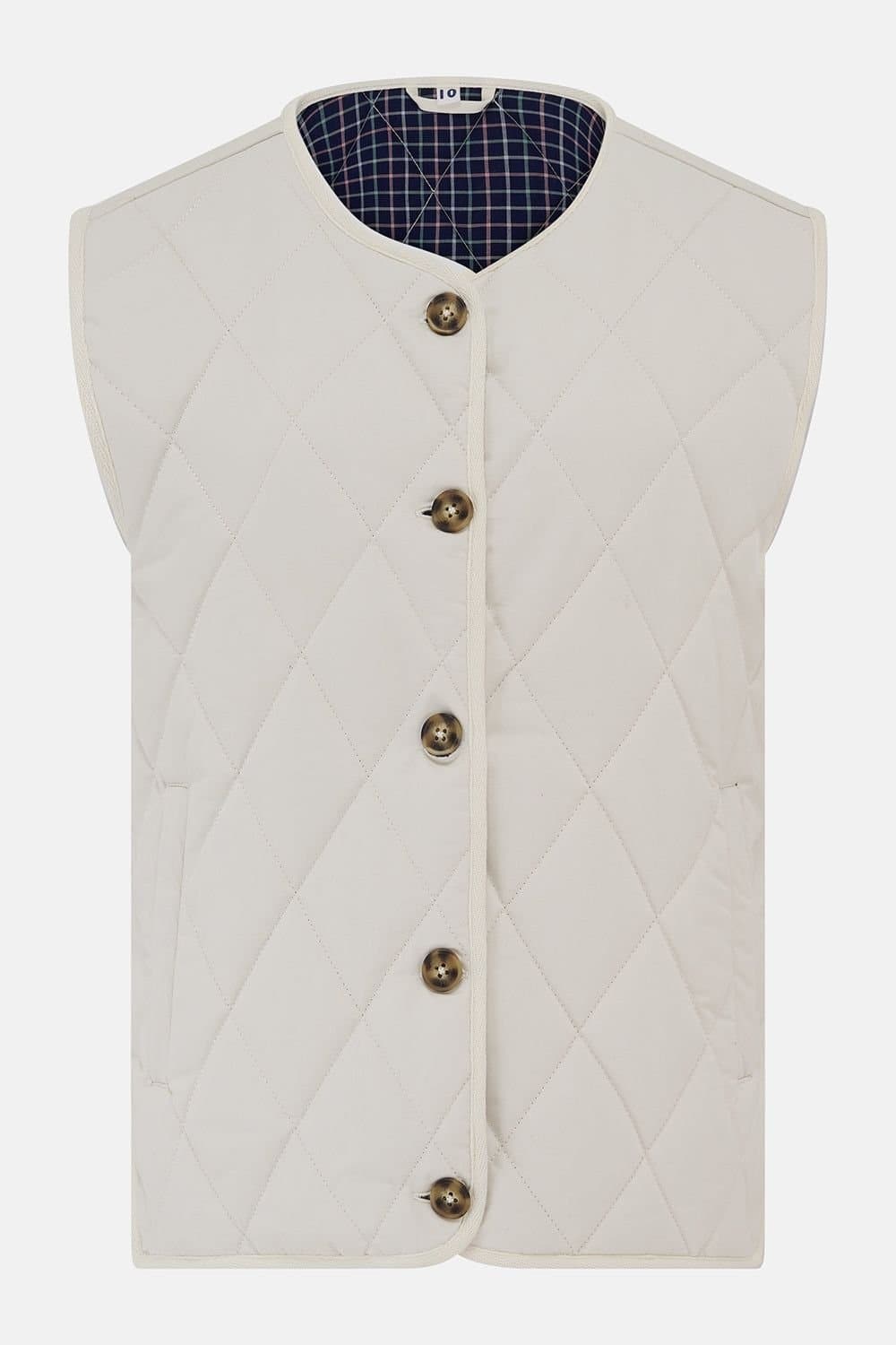 Lighthouse Clothing Lighthouse Clothing Women's Sloane Gilet in Soft White