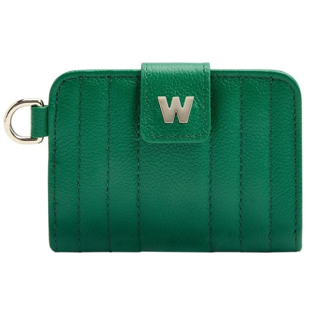 Wolf WOLF Women's Mimi Credit Card Holder with Wristlet in Dark Green - 2