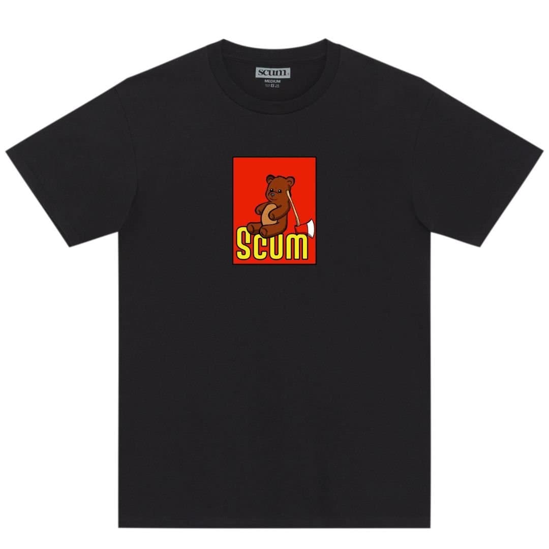 Scum Scum Men's Cuddles T-Shirt in Black