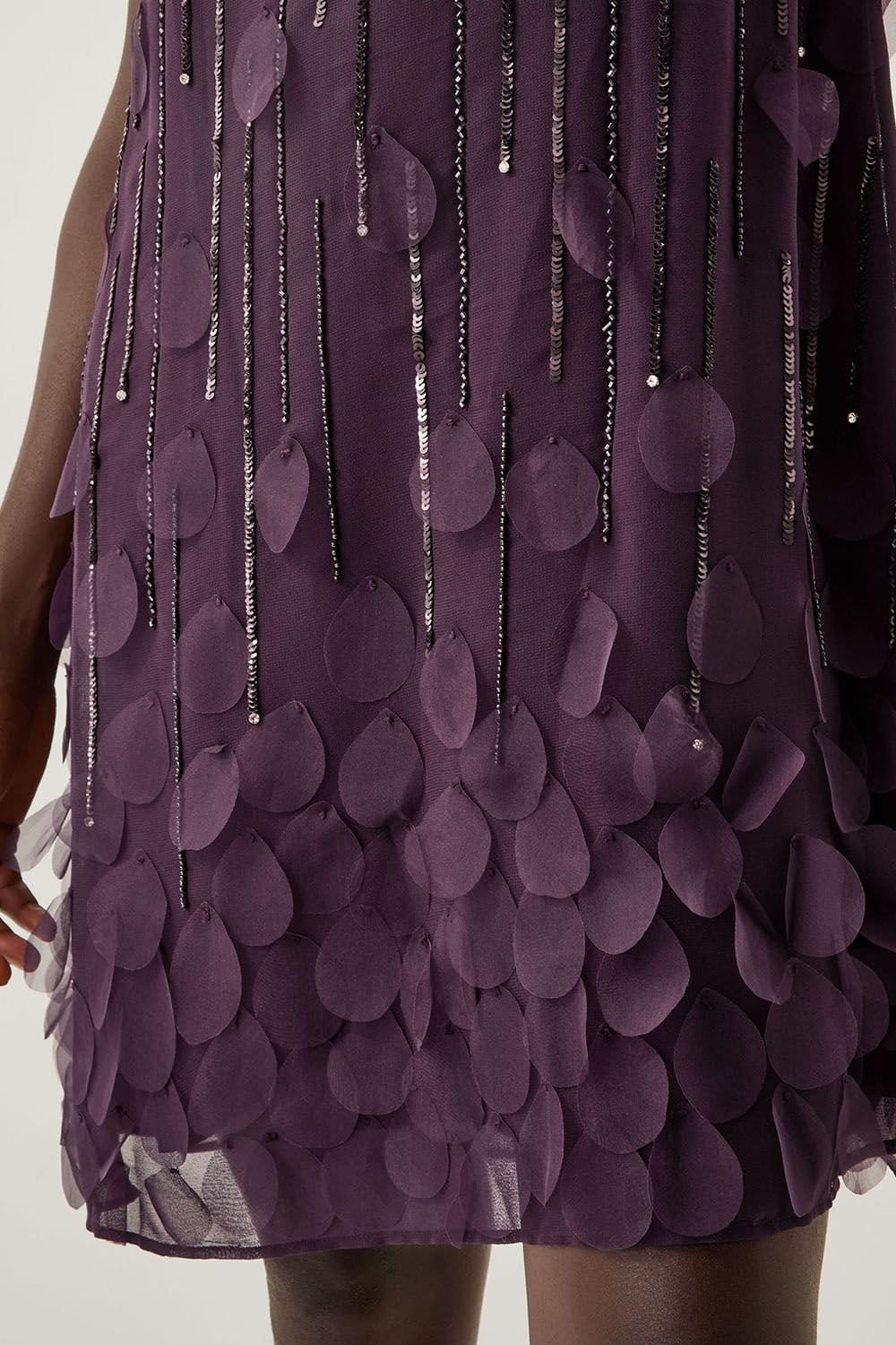 Monsoon Monsoon Women's Cassidy Sleeveless Mini Dress Purple - 4