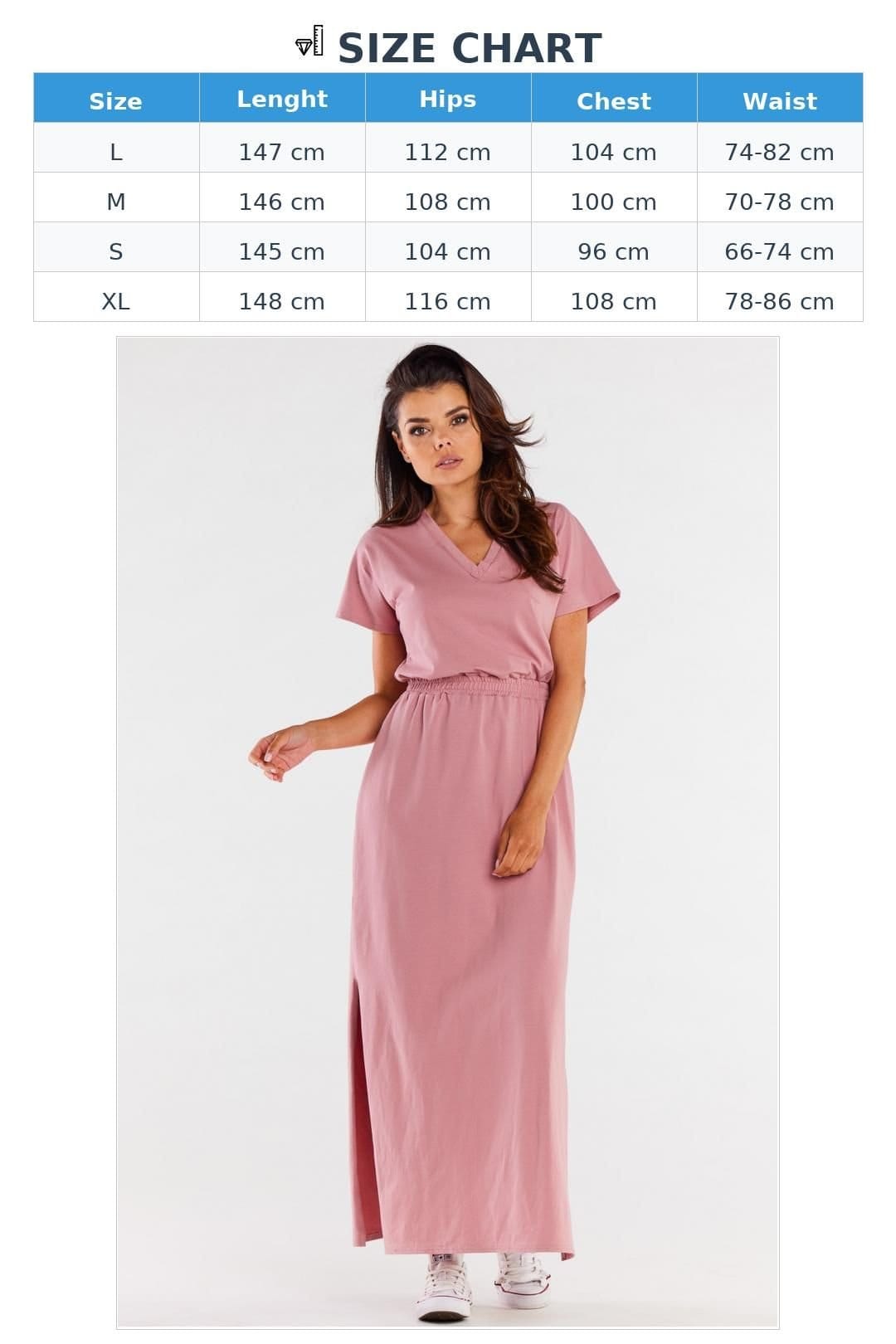 Love Lace Love Lace Women's Maxi Heart Neck Short Sleeve Dress in Pink - 4