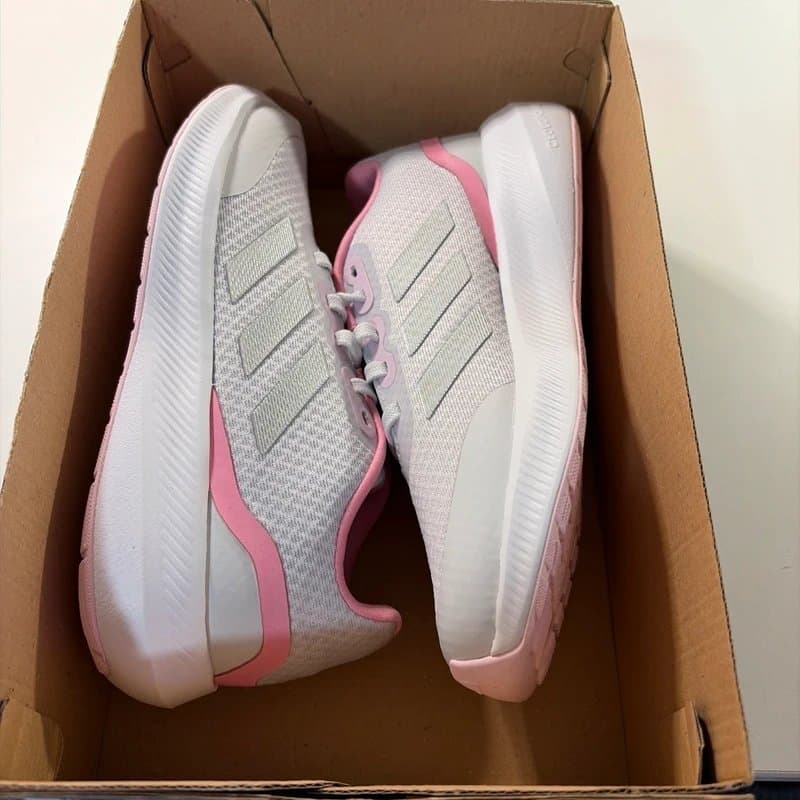adidas Adidas Runfalcon 3.0 Trainers UK Size 3.5 - Half Box - NEW with Tags Pink/grey
