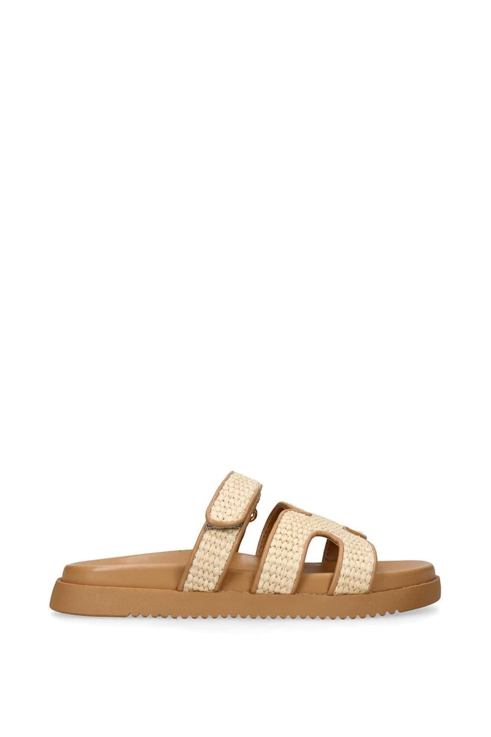 Steve Madden STEVE MADDEN Women's 'Missile Raffia' Sandals in Beige