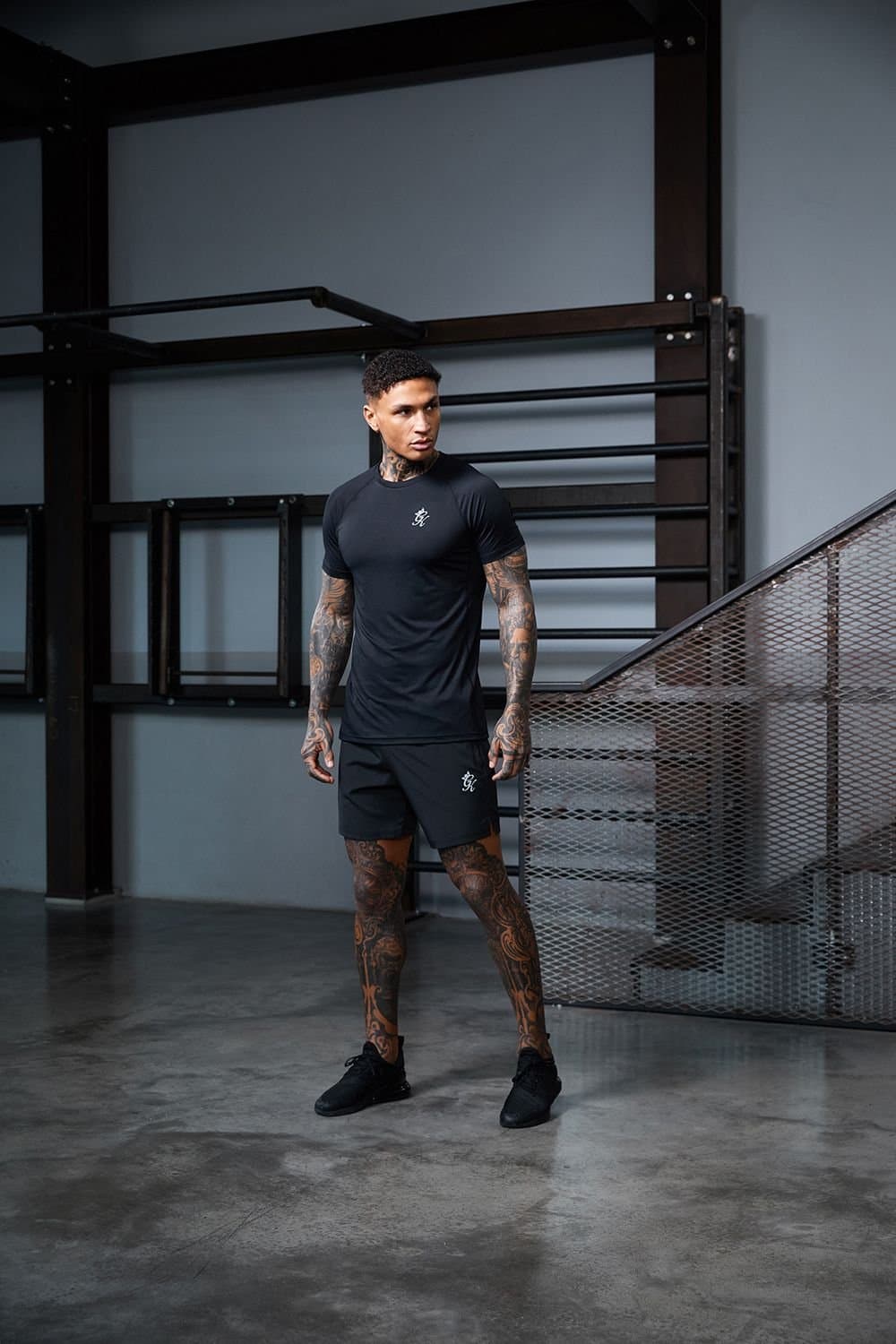 Gym King GYM KING Men's Energy Tee Black