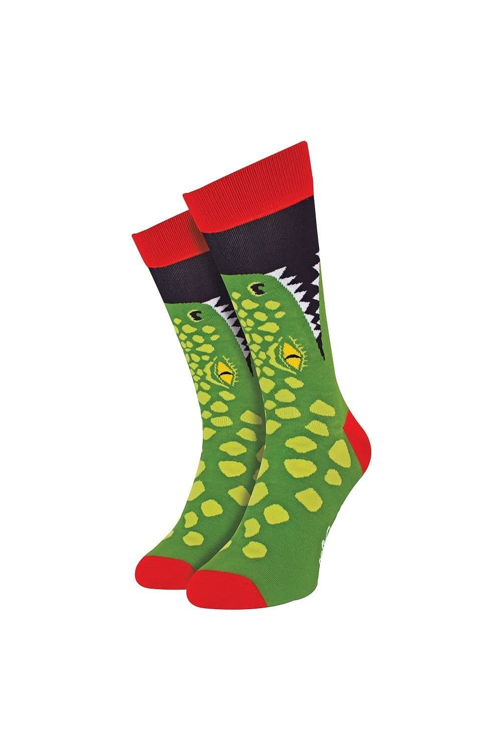 Soctopus Soctopus Men's Bright Green Novelty Socks