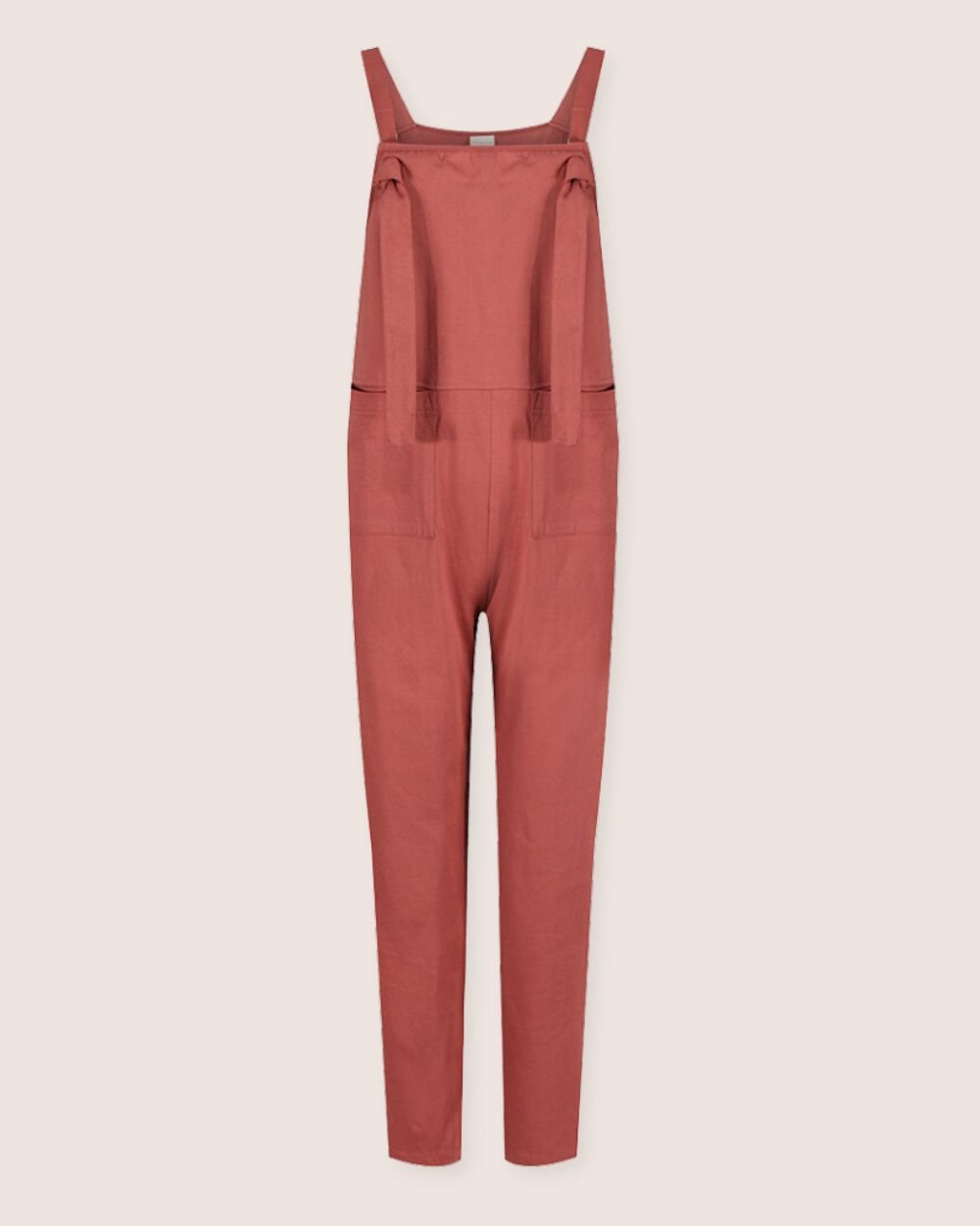 Turtledove London Turtledove London Women's Lila Red Dungarees - 3