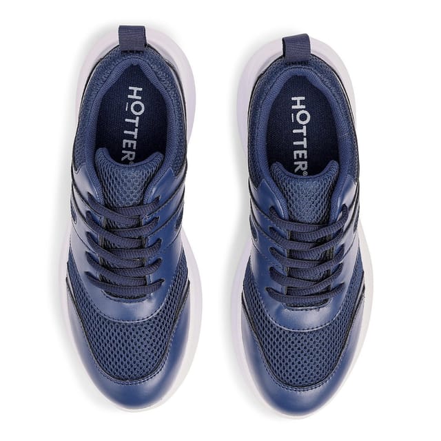 Hotter Hotter Women's 'Dare' Trainers in Navy - 3