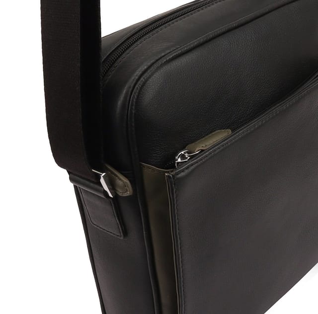 Paul Costelloe Paul Costelloe Men's Kaleb Manbag in Black - 3