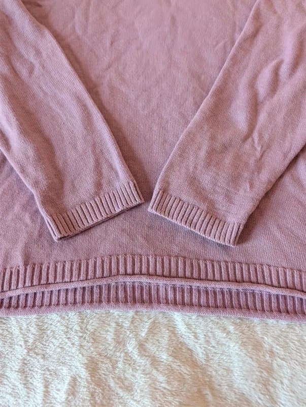 New Look New Look Men Pink Oversized Knit Sweater Street Style Jumper Size M