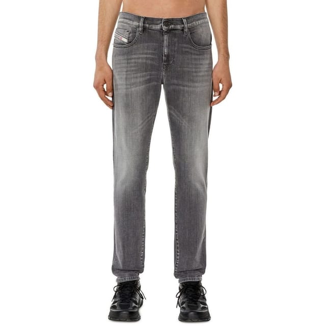 Diesel Diesel Men's 2019 D-Strukt Grey Wash Jeans - 3