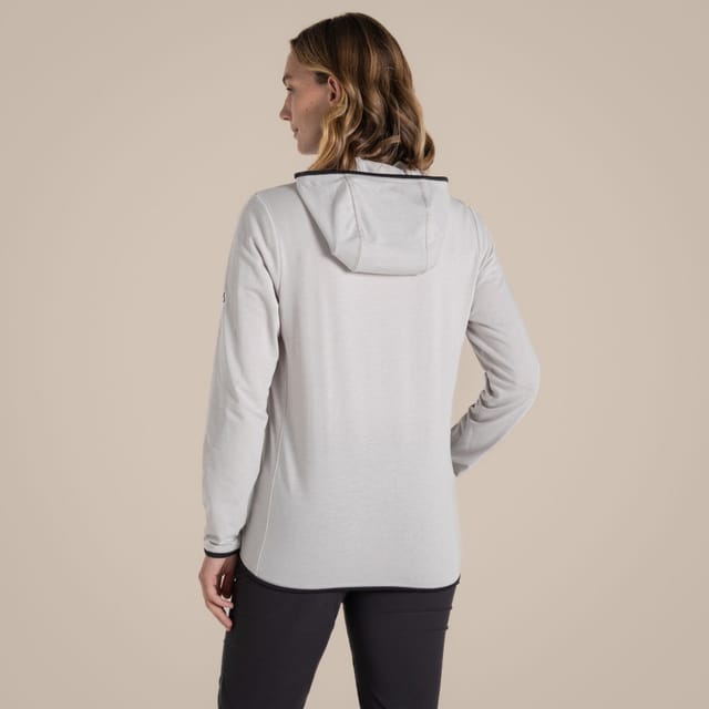 Craghoppers Craghoppers Women's NosiLife Afia Insect-Repellent Hooded Stretch Full-Zip Jacket in Grey - 2